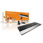 Conceptronic Teclado 2.4GHz + Ratn lser inalmbricos (CKMS24LES)